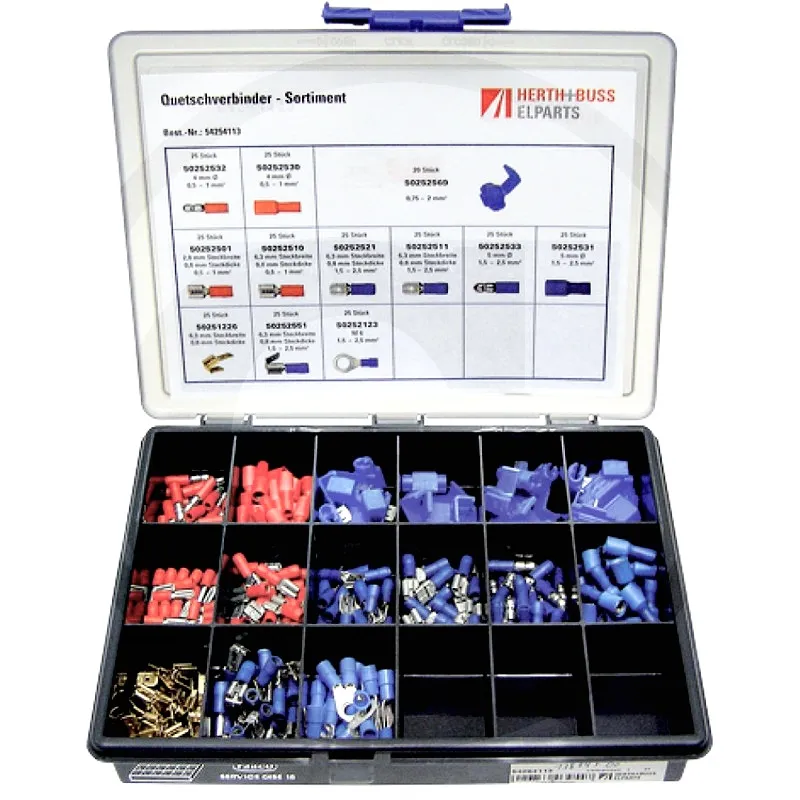 Surtido de terminales de cable 295 piezas - Imagen 2