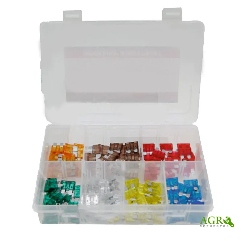 Surtido de fusibles de enchufe plano