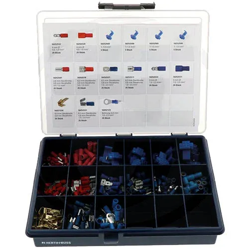 Surtido de terminales de cable 295 piezas