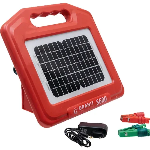 Pastor eléctrico solar 600 con batería
