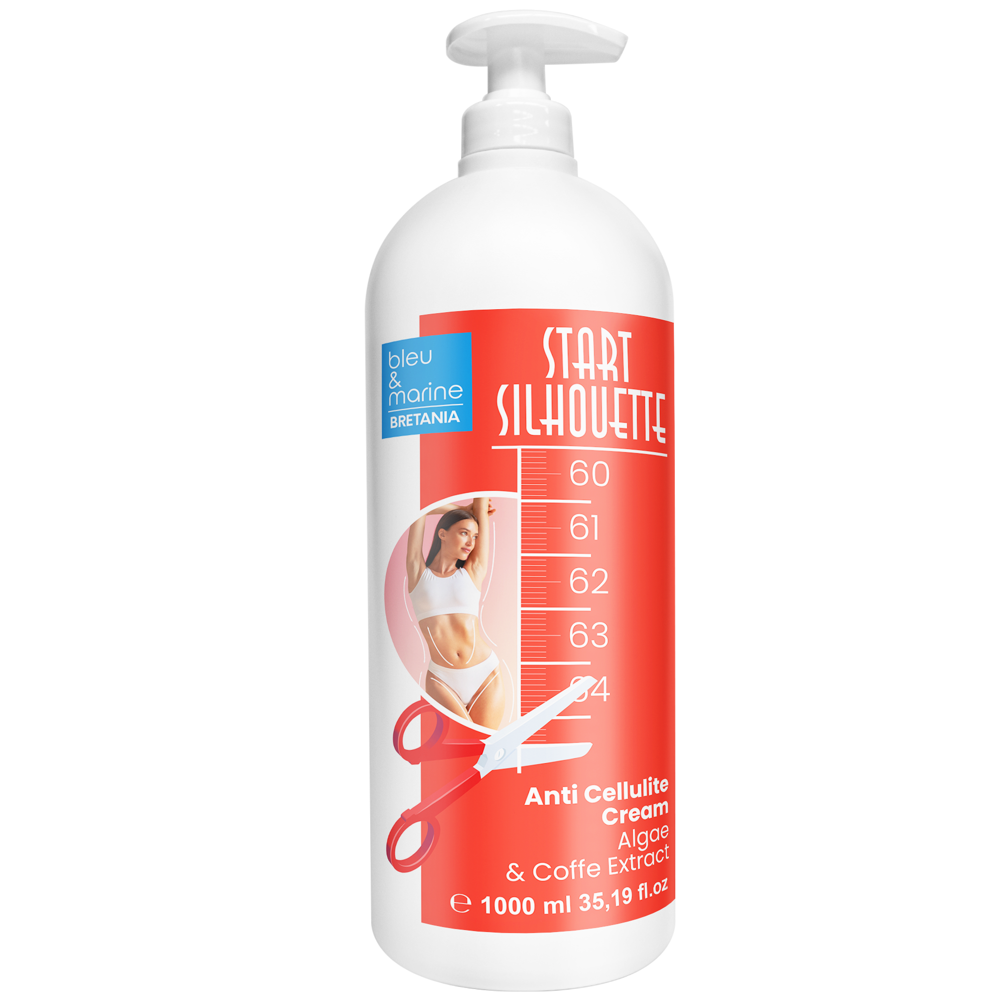 Crema Anticelulítica Corporal con Algas, Hiedra y Cafeína BMB - Imagen 3