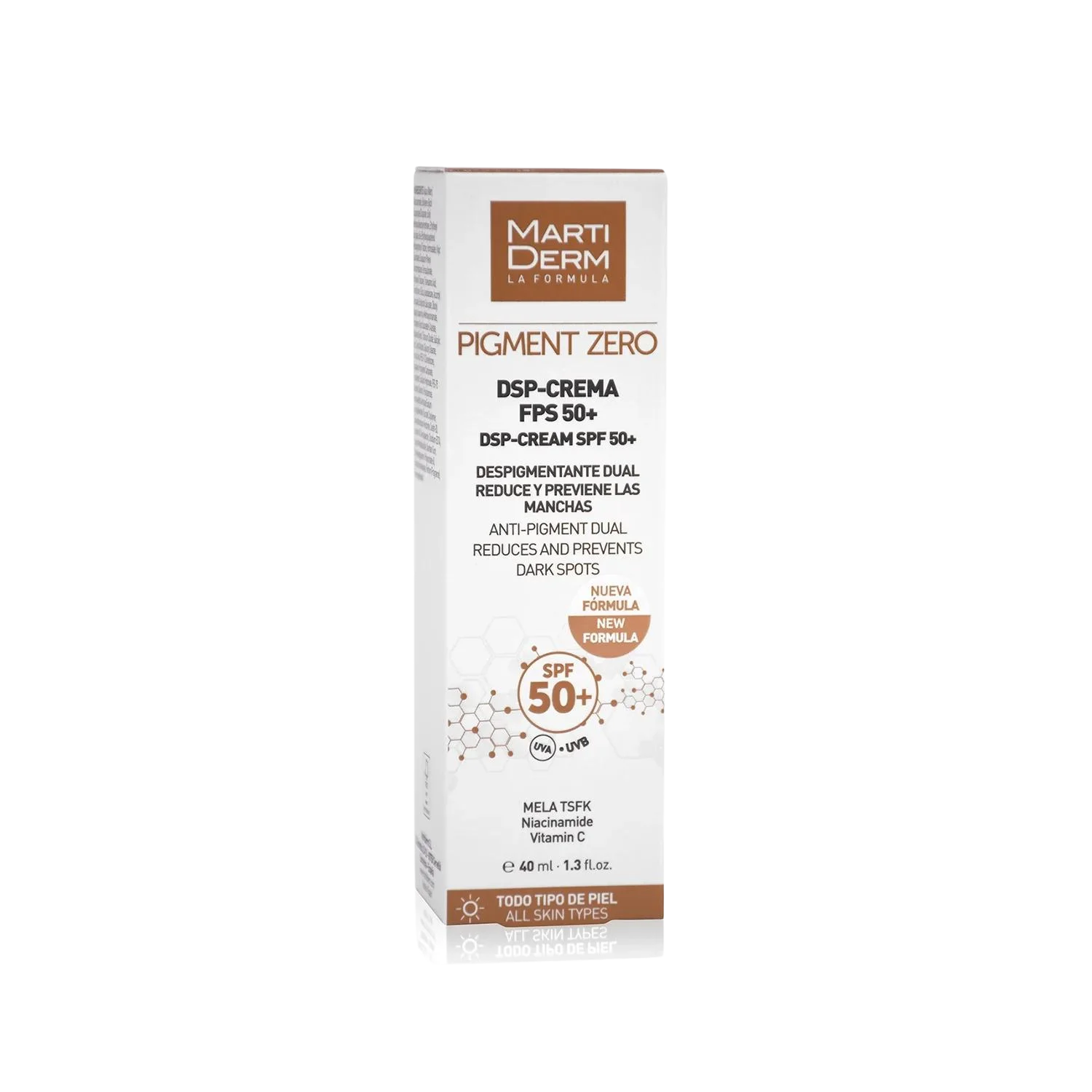 Pigment Zero DSP Crema Despigmentante FPS 50+ 40ml