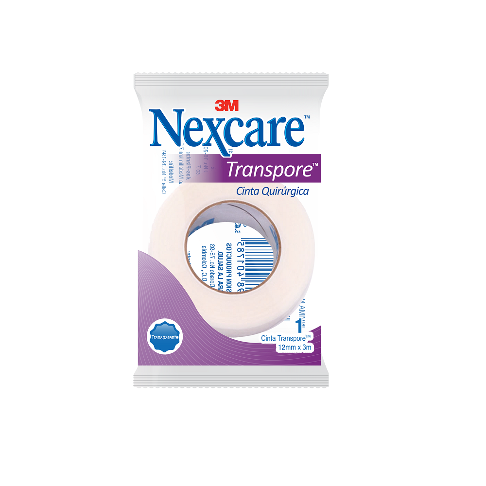 TRANSPORE NEXCARE 12mm x 3M BOLSA
