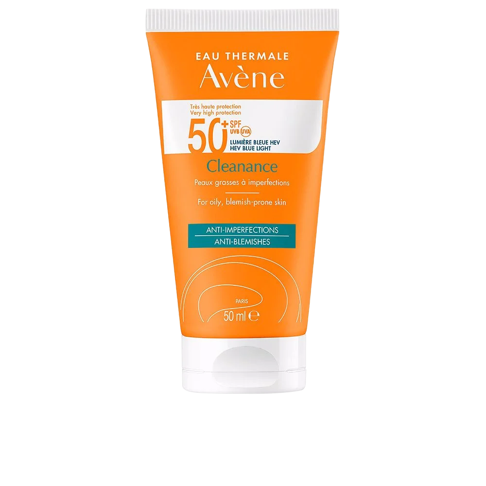 Avène Cleanance Protector Solar facial FPS 50+Pieles grasas con imperfecciones 50 ml