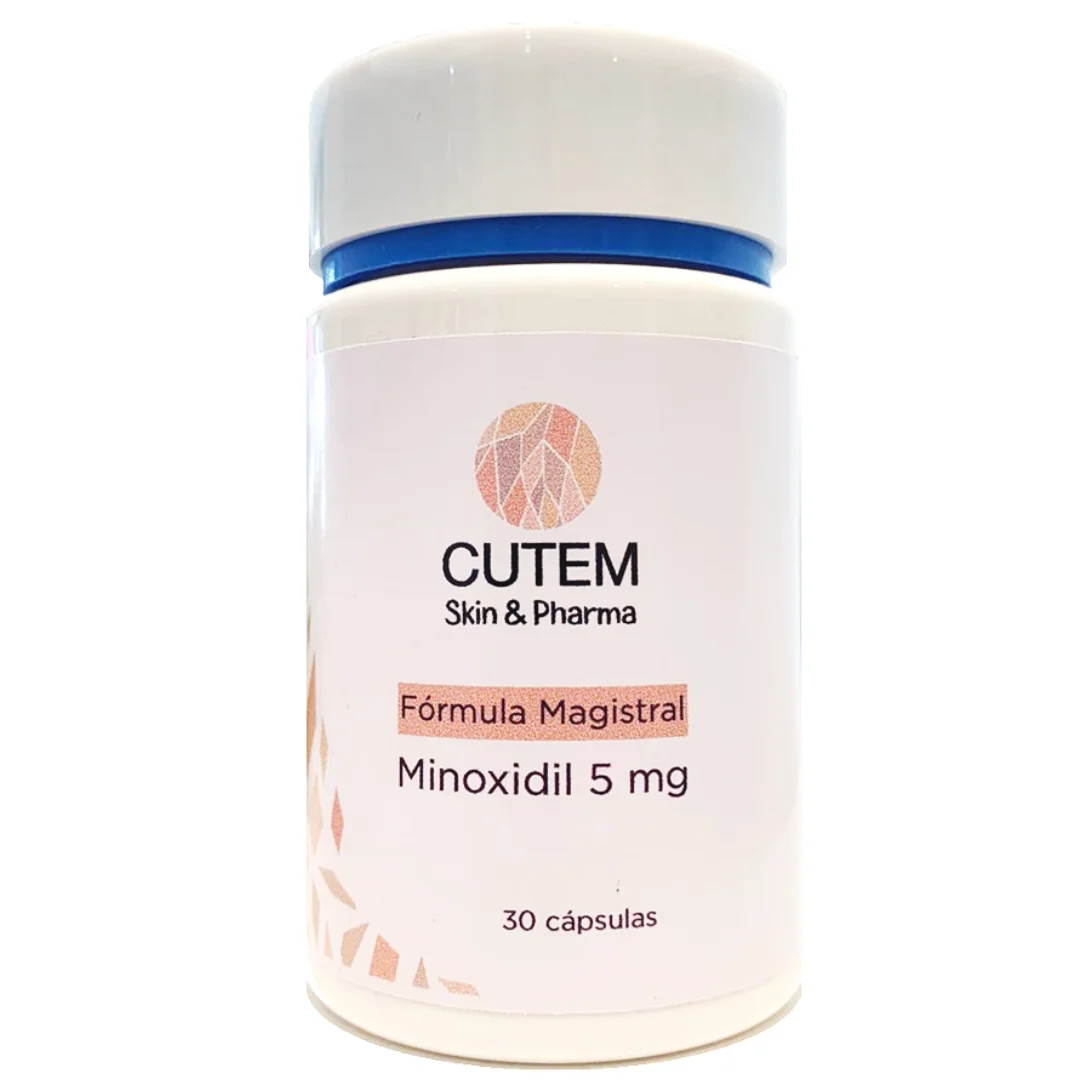 CUTEM Fórmula Magistral Minoxidil 5 mg 30 cápsulas