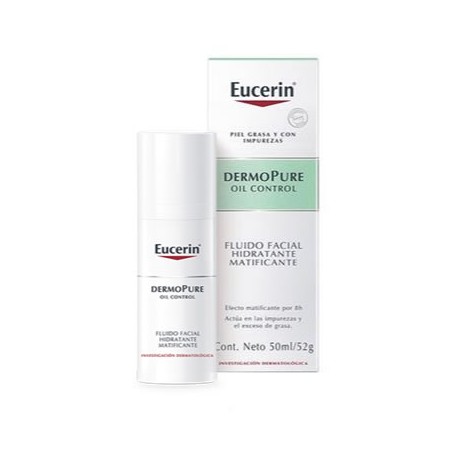 EUCERIN DERMOPURE OIL CONTROL FLUIDO FACIAL HIDRATANTE MATIFICANTE